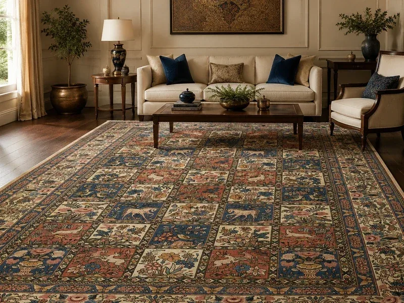Persian rug collection artwork